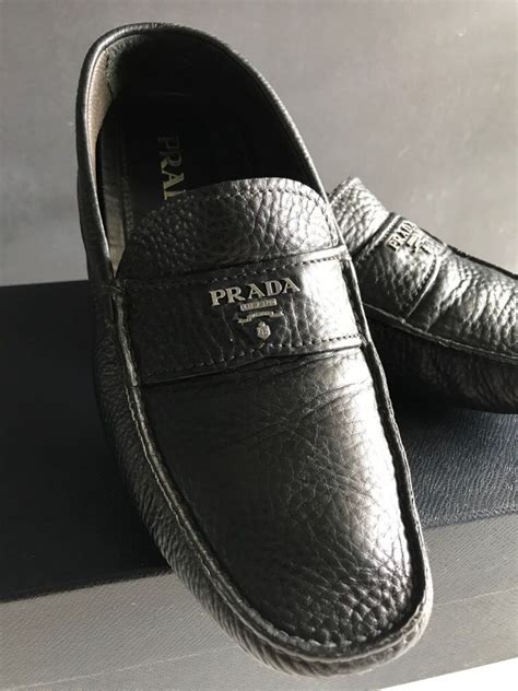 prada per uomo scarpe 2018|prada sole loafer shoes.